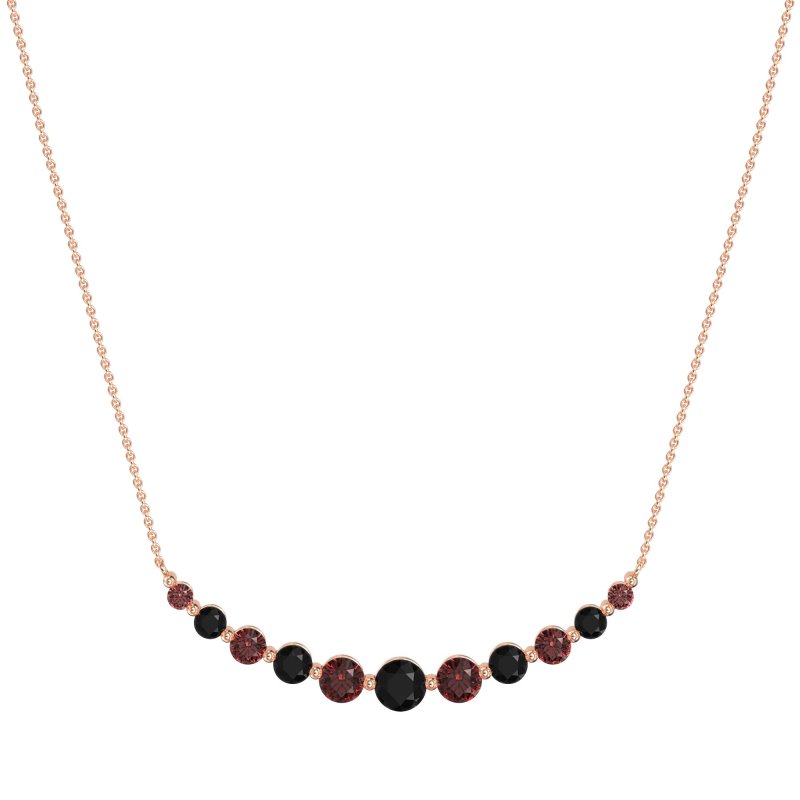 Graduated U-Shape Necklace