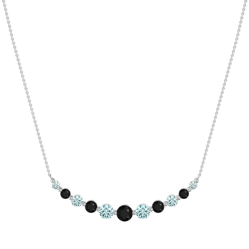 Graduated U-Shape Necklace