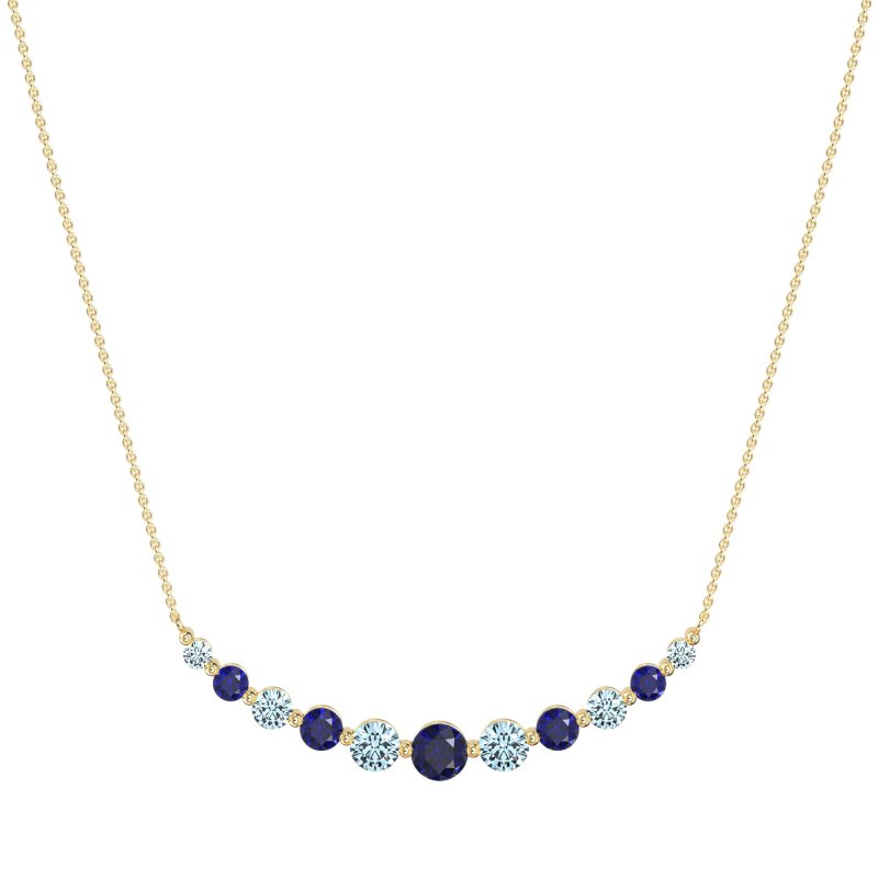 Graduated U-Shape Necklace