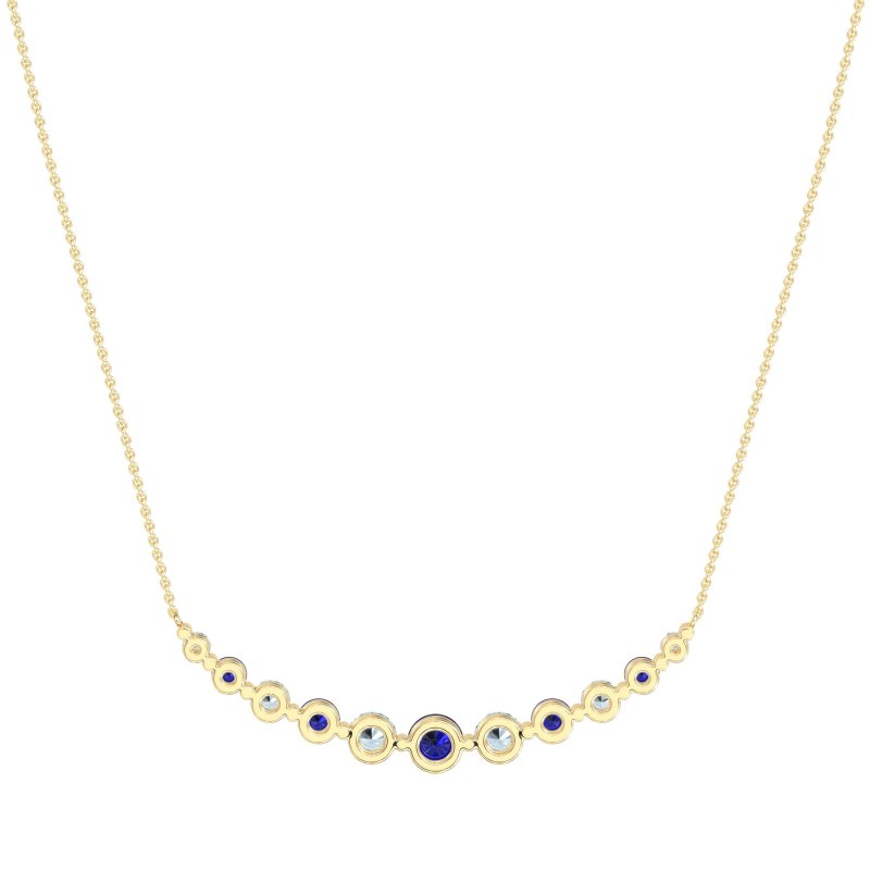Graduated U-Shape Necklace
