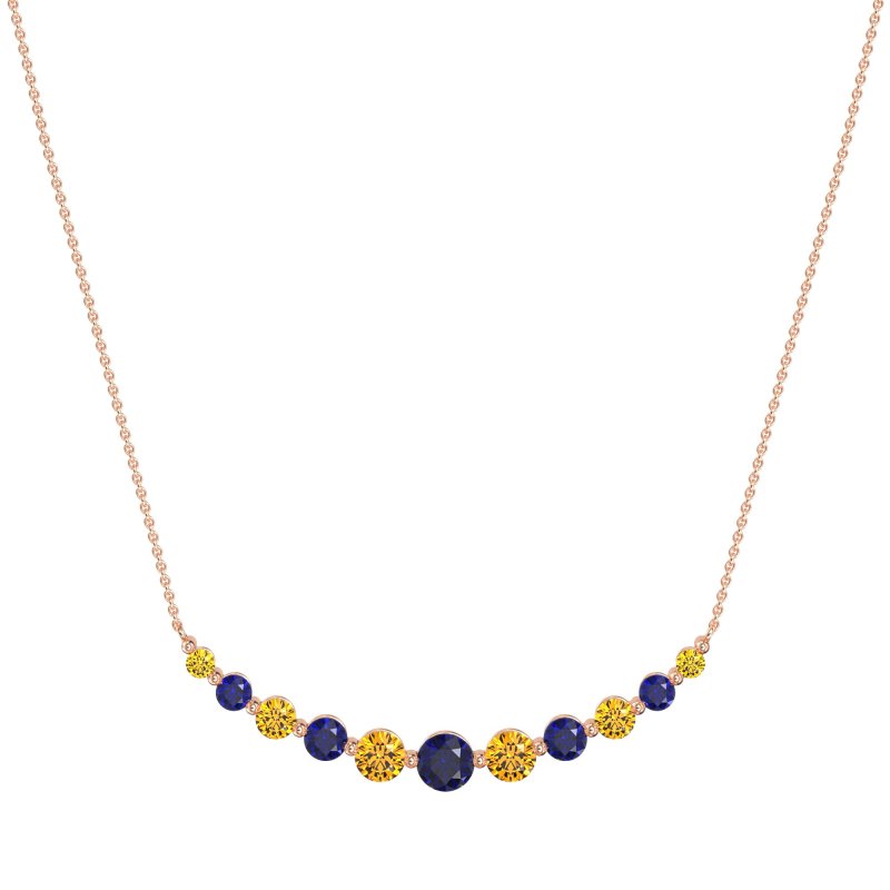 Graduated U-Shape Necklace