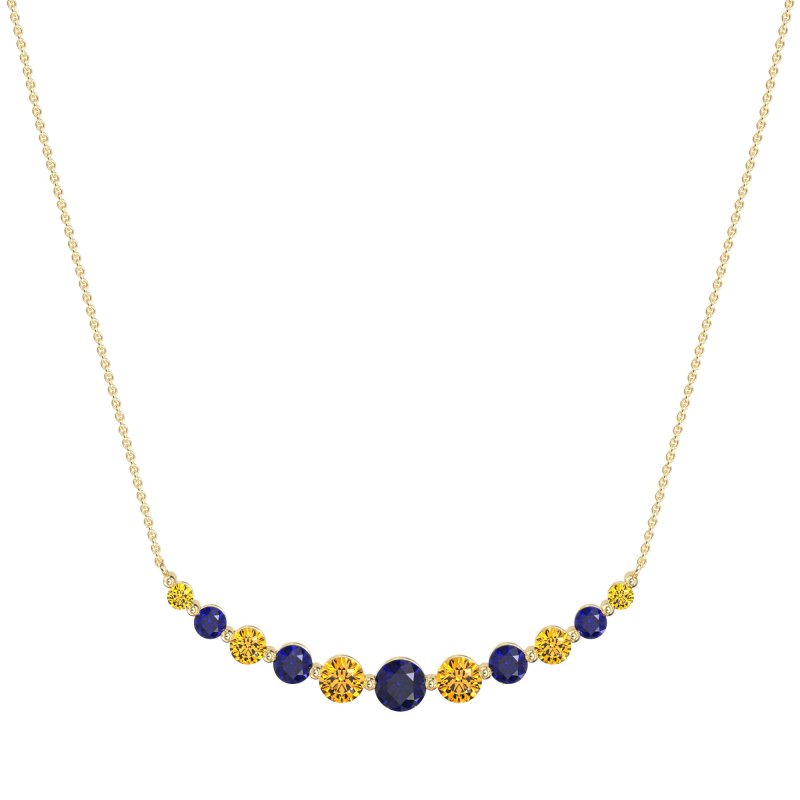 Graduated U-Shape Necklace