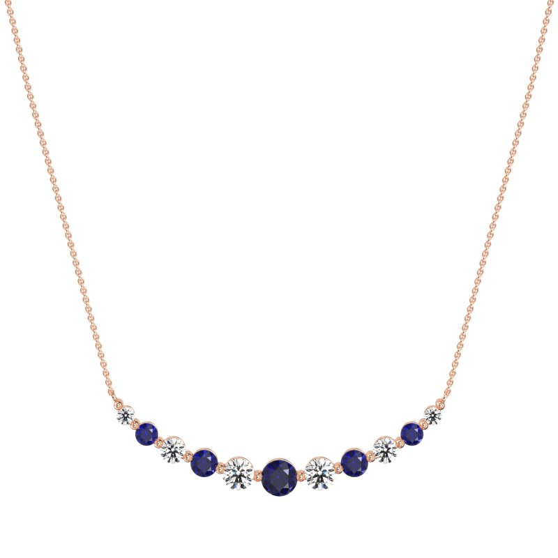 Graduated U-Shape Necklace