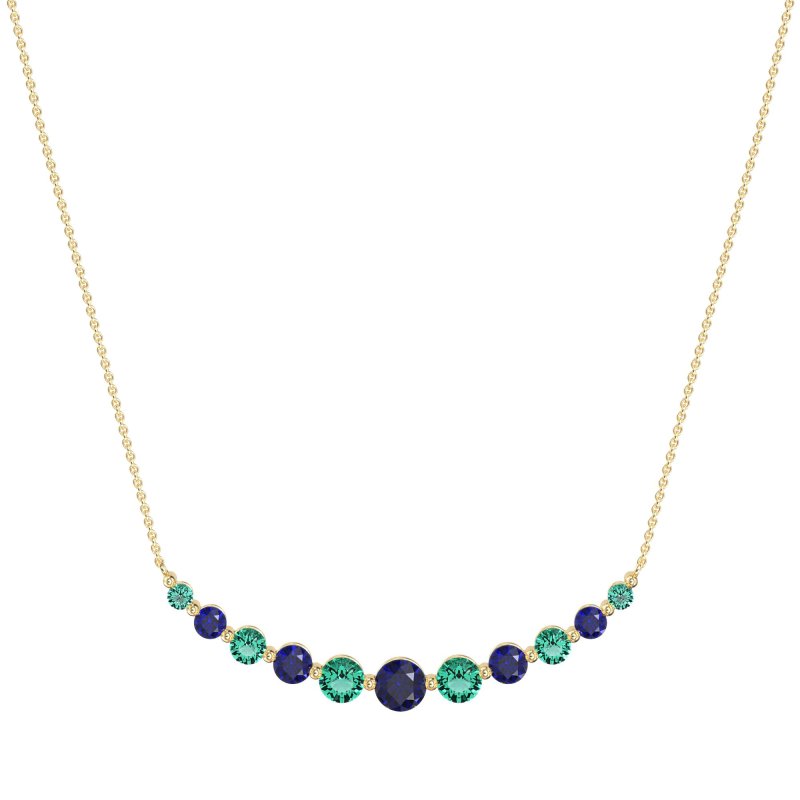 Graduated U-Shape Necklace