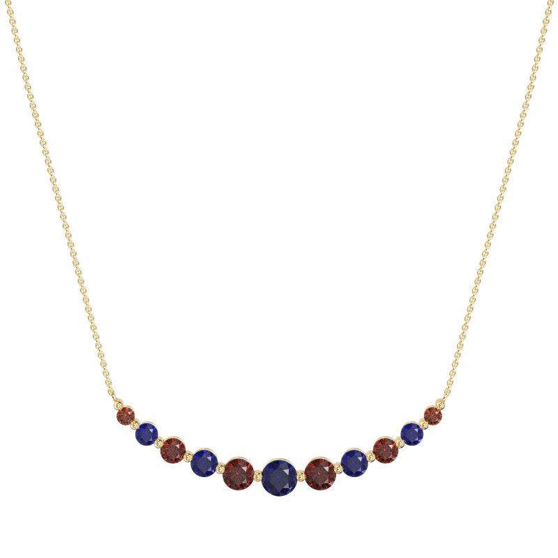 Graduated U-Shape Necklace