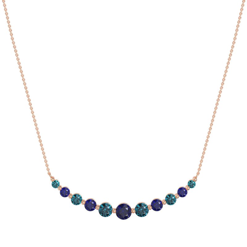 Graduated U-Shape Necklace