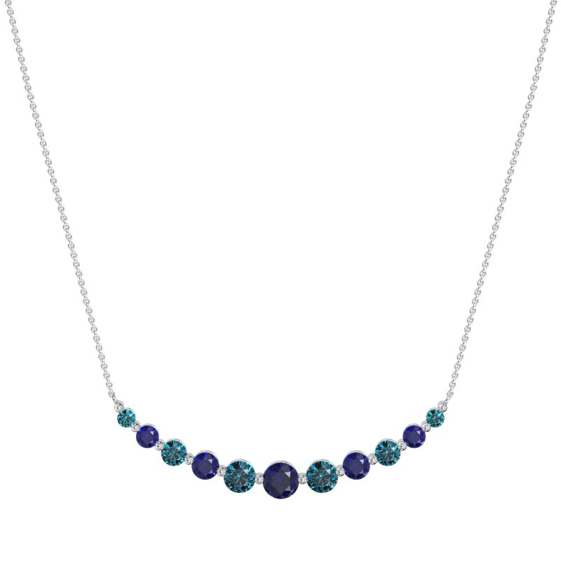 Graduated U-Shape Necklace
