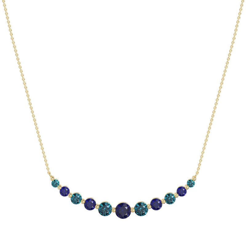 Graduated U-Shape Necklace