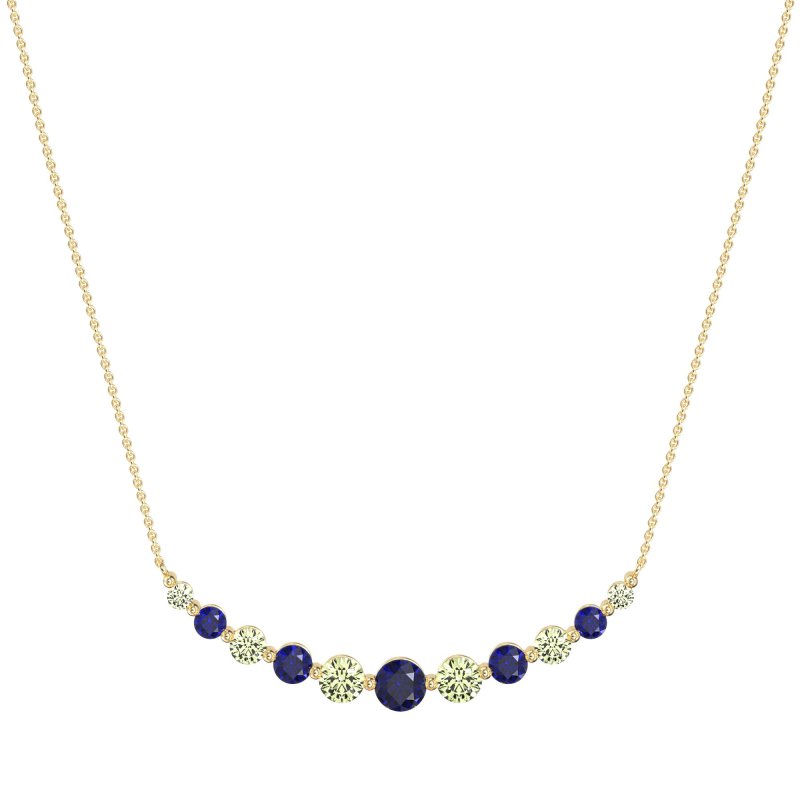 Graduated U-Shape Necklace