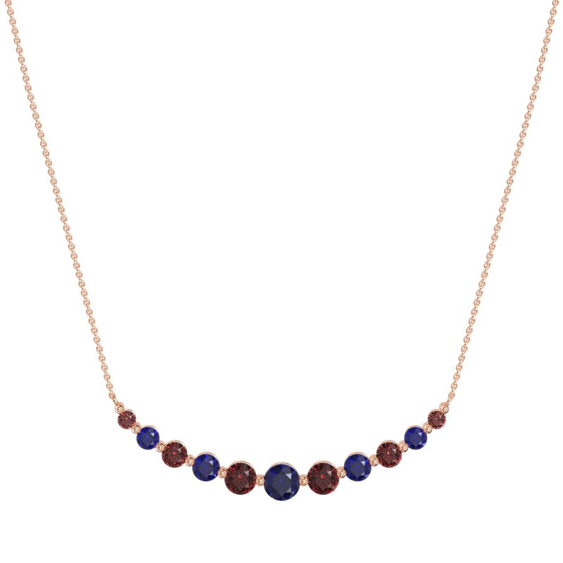 Graduated U-Shape Necklace