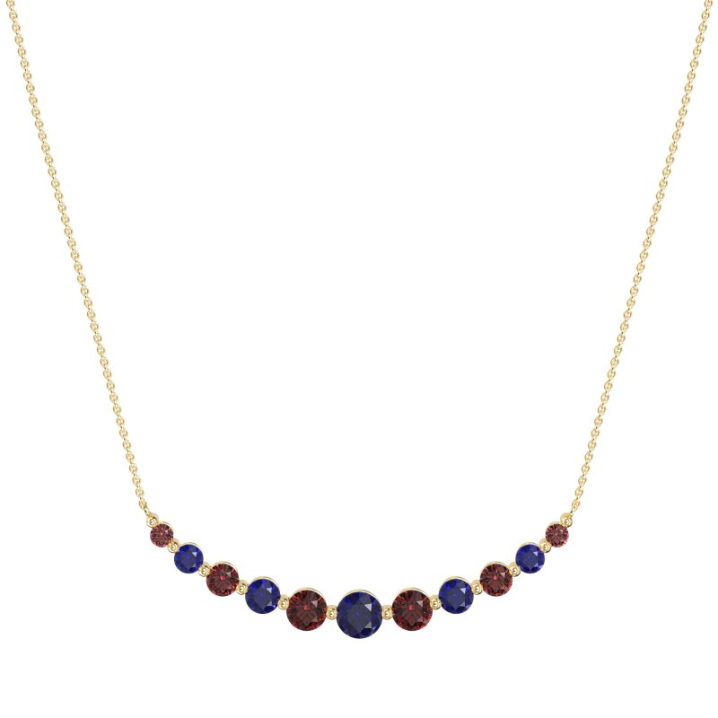 Graduated U-Shape Necklace