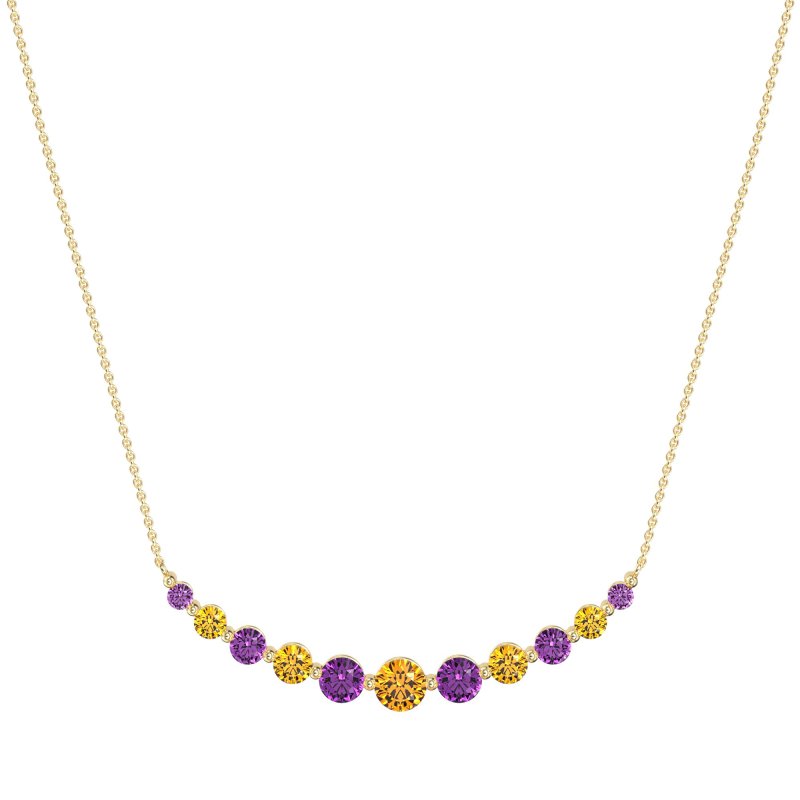 Graduated U-Shape Necklace