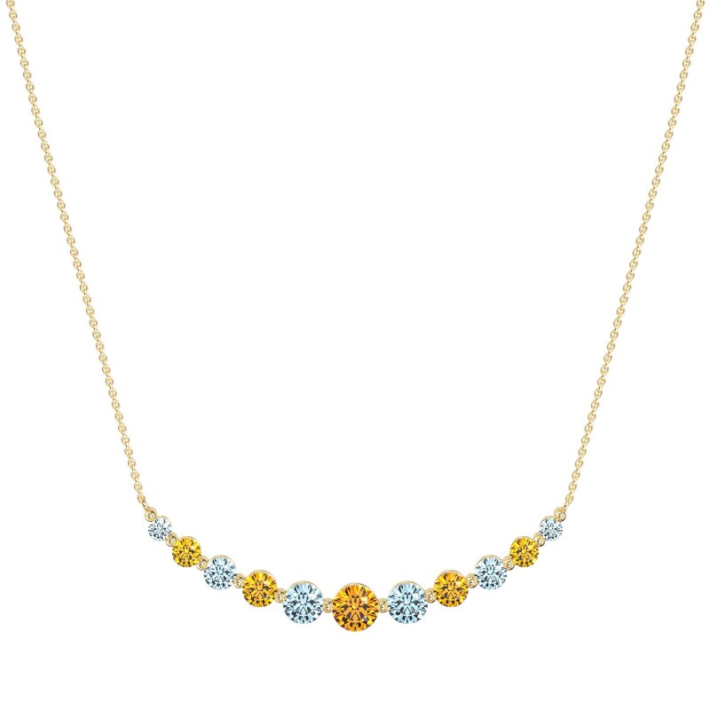 Graduated U-Shape Necklace