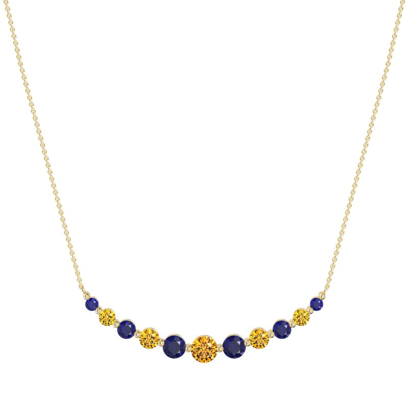 Graduated U-Shape Necklace