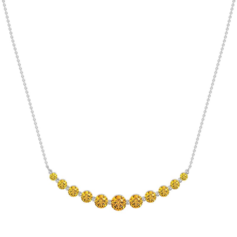 Graduated U-Shape Necklace