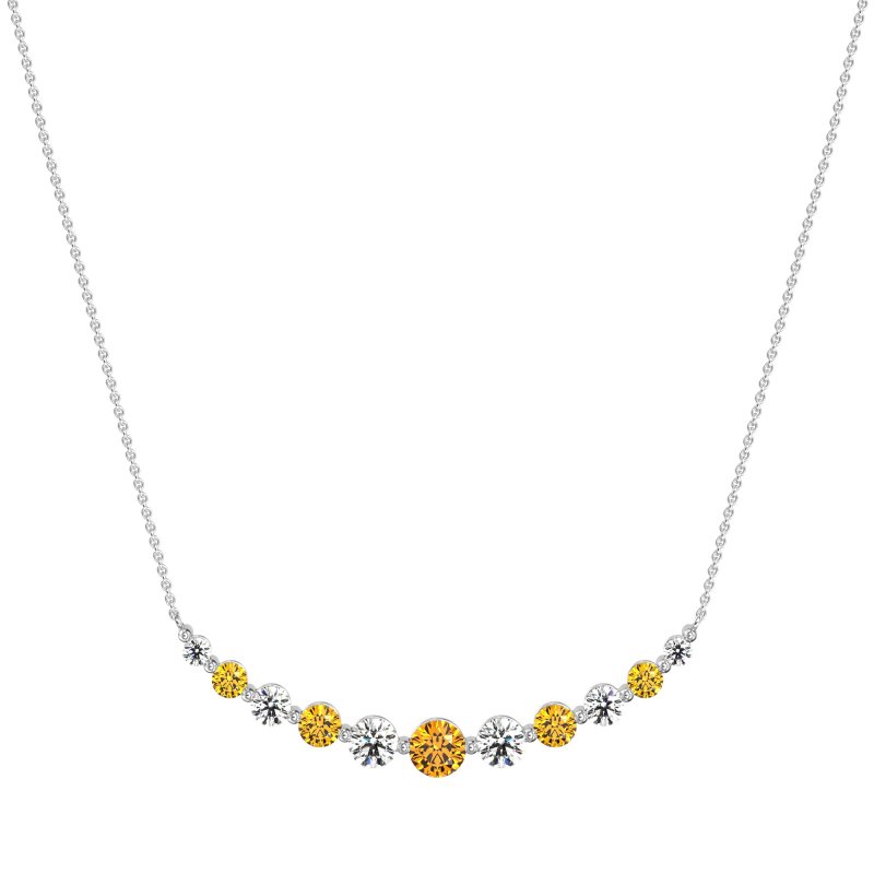 Graduated U-Shape Necklace