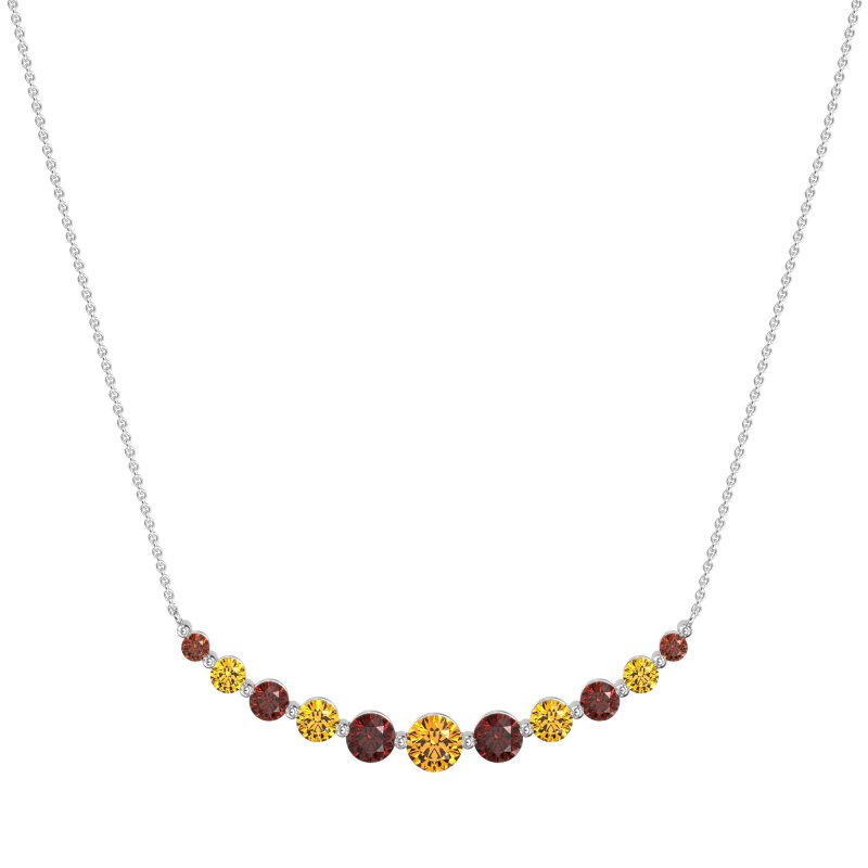 Graduated U-Shape Necklace