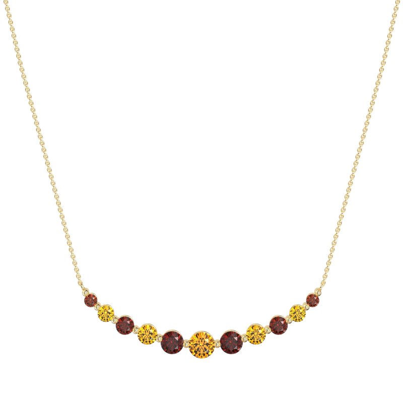 Graduated U-Shape Necklace