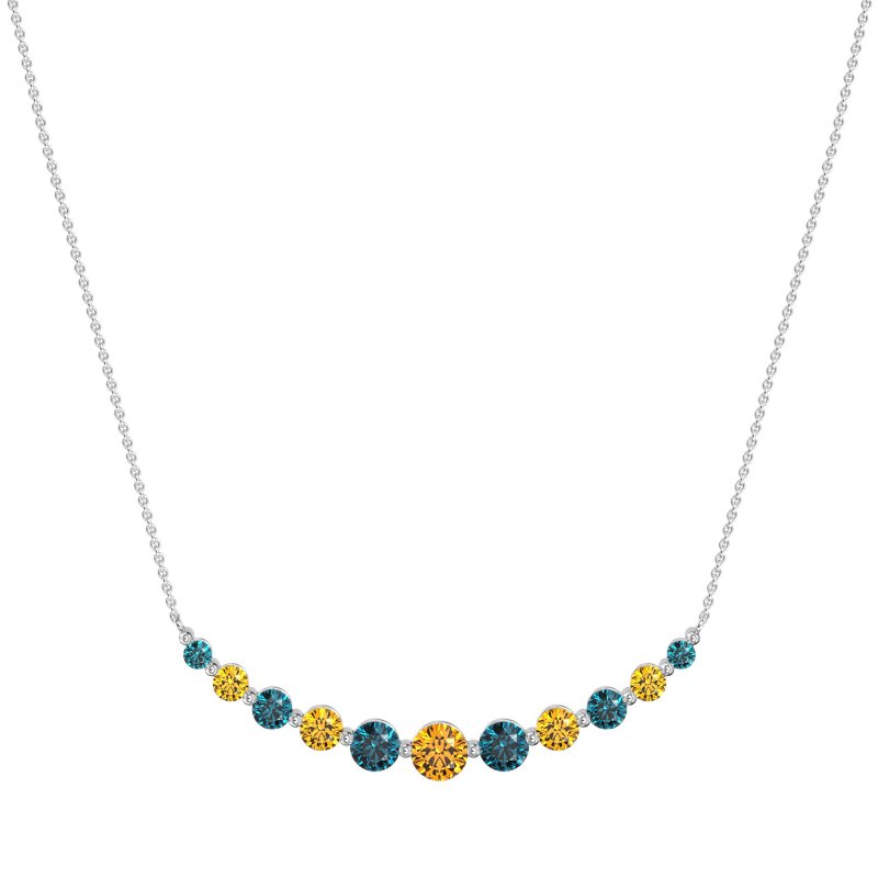 Graduated U-Shape Necklace