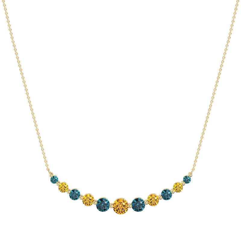 Graduated U-Shape Necklace
