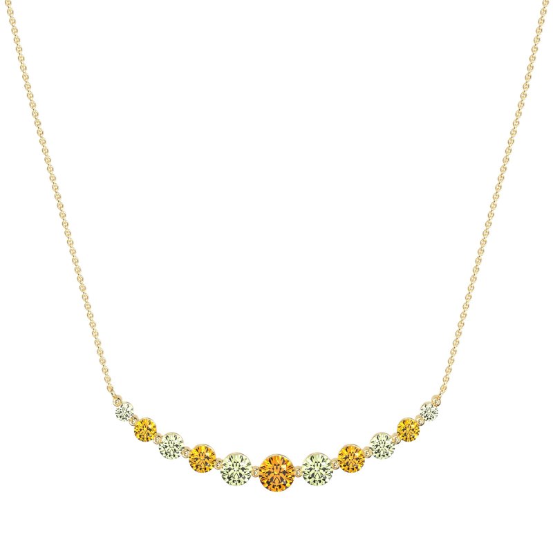 Graduated U-Shape Necklace
