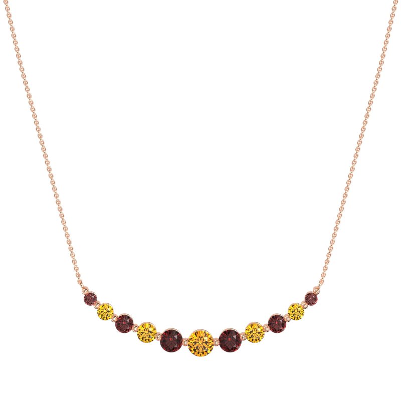 Graduated U-Shape Necklace