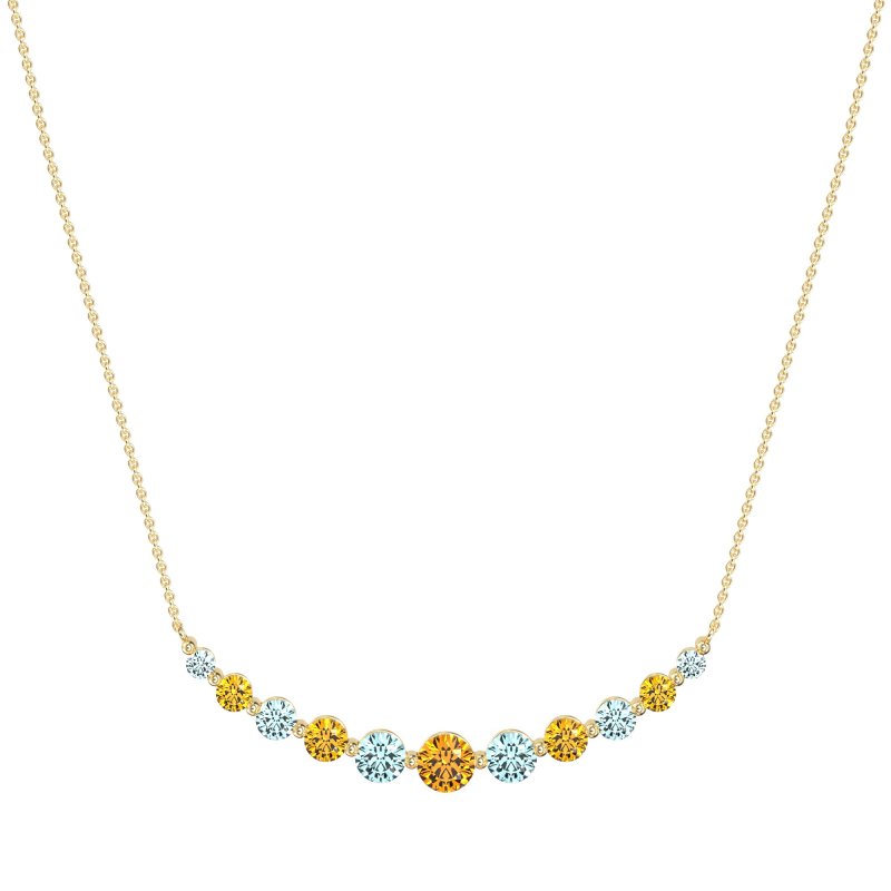 Graduated U-Shape Necklace