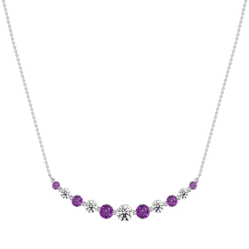Graduated U-Shape Necklace