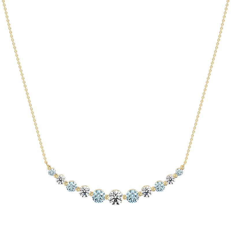 Graduated U-Shape Necklace