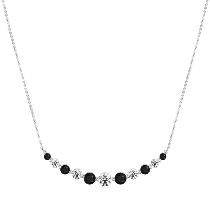 Graduated U-Shape Necklace