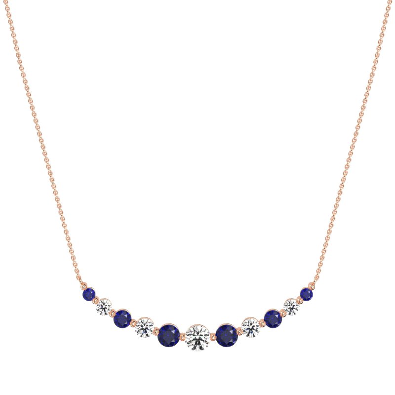 Graduated U-Shape Necklace