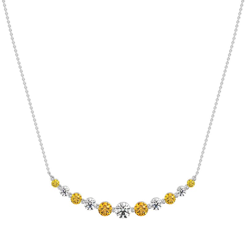 Graduated U-Shape Necklace