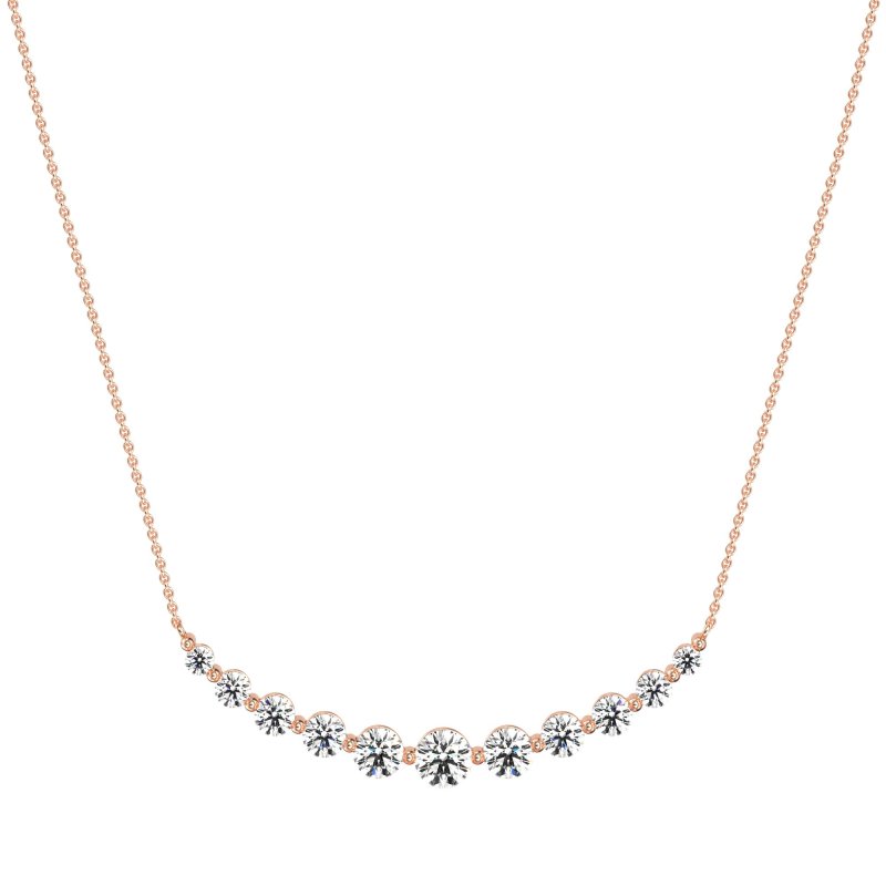 Graduated U-Shape Necklace