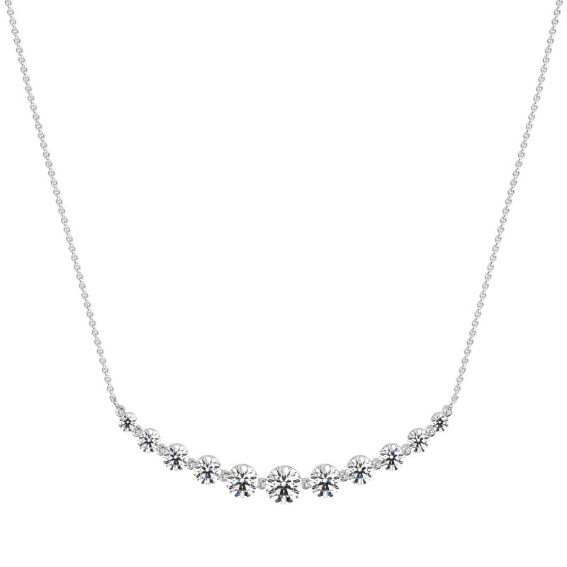 Graduated U-Shape Necklace