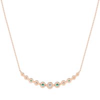 Graduated U-Shape Necklace