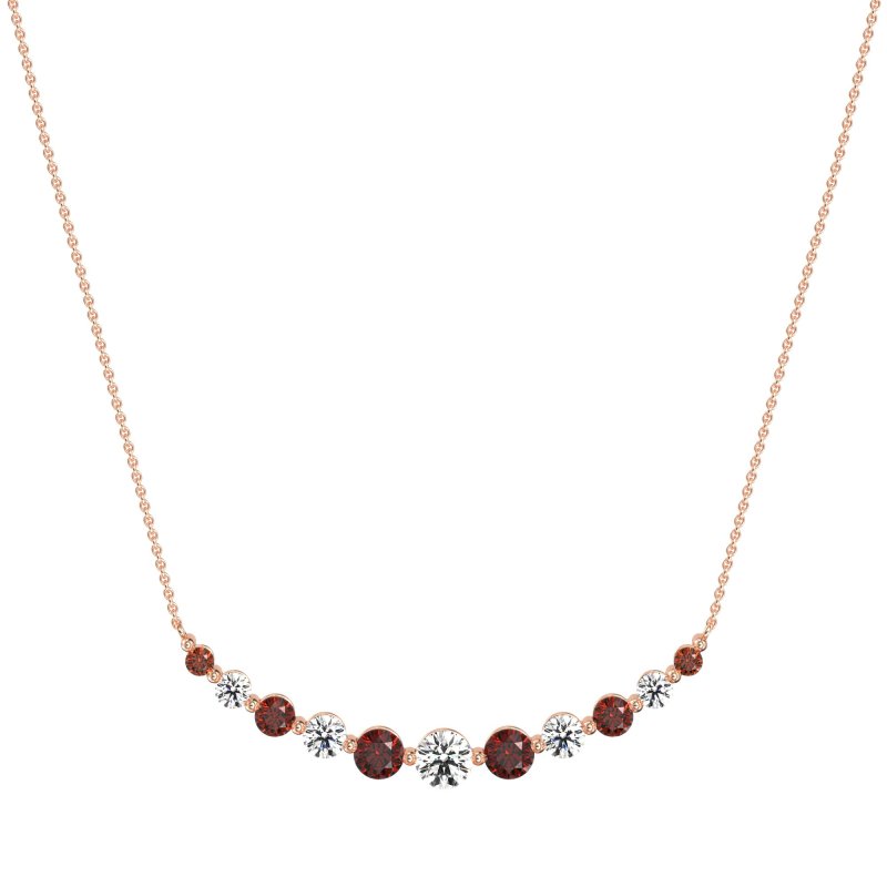 Graduated U-Shape Necklace
