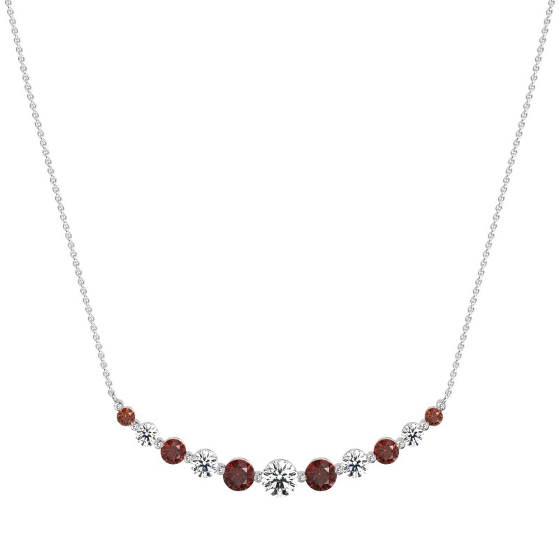 Graduated U-Shape Necklace