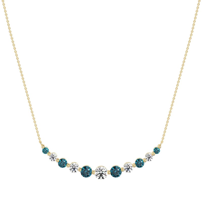 Graduated U-Shape Necklace