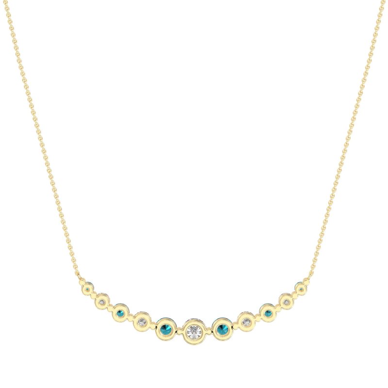 Graduated U-Shape Necklace