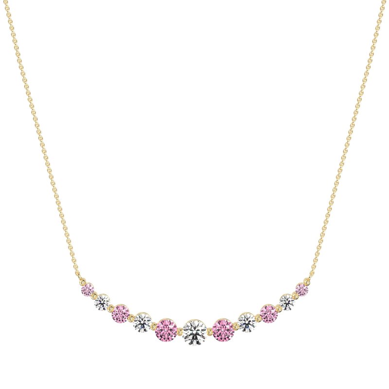 Graduated U-Shape Necklace