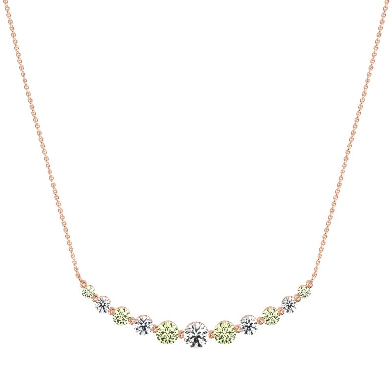Graduated U-Shape Necklace