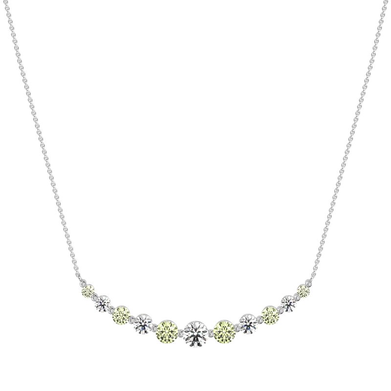 Graduated U-Shape Necklace