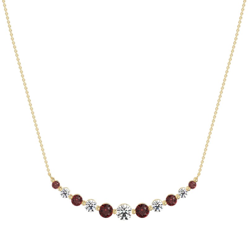 Graduated U-Shape Necklace