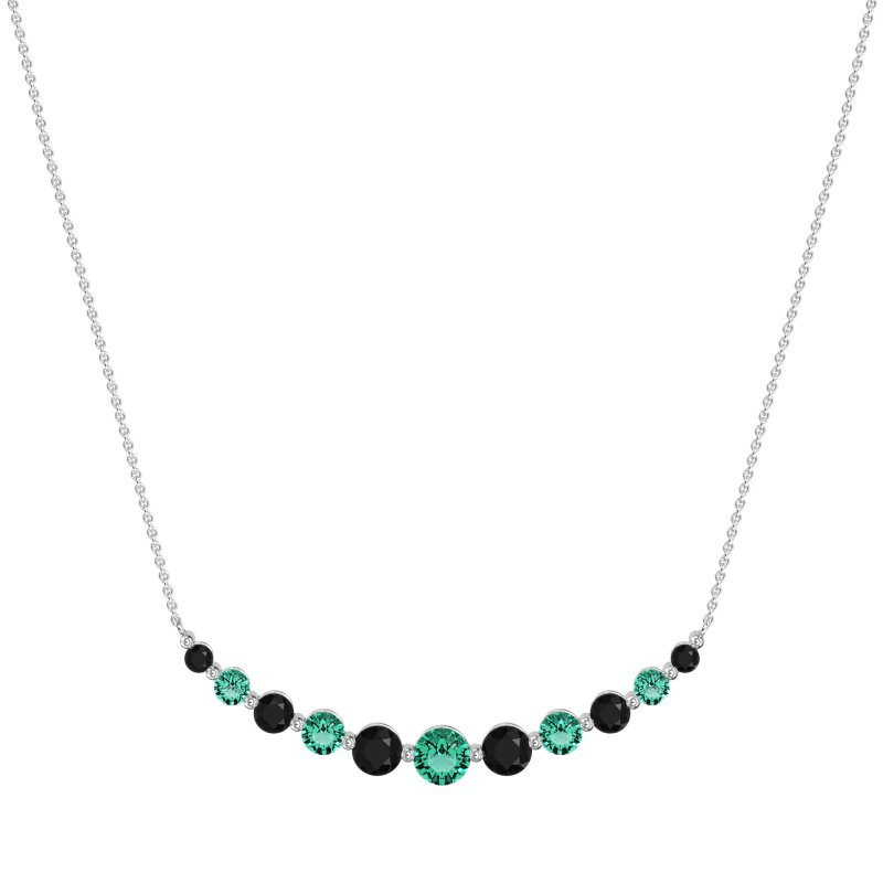 Graduated U-Shape Necklace