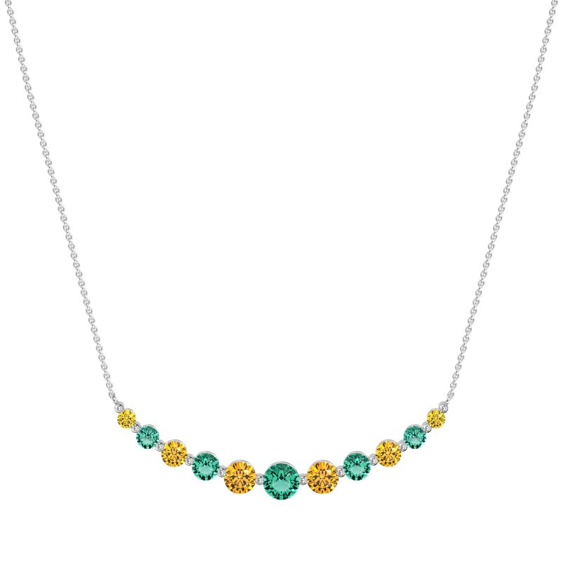 Graduated U-Shape Necklace