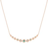 Graduated U-Shape Necklace