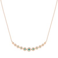 Graduated U-Shape Necklace