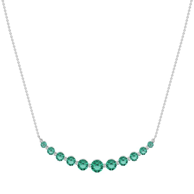 Graduated U-Shape Necklace