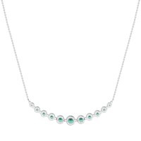 Graduated U-Shape Necklace