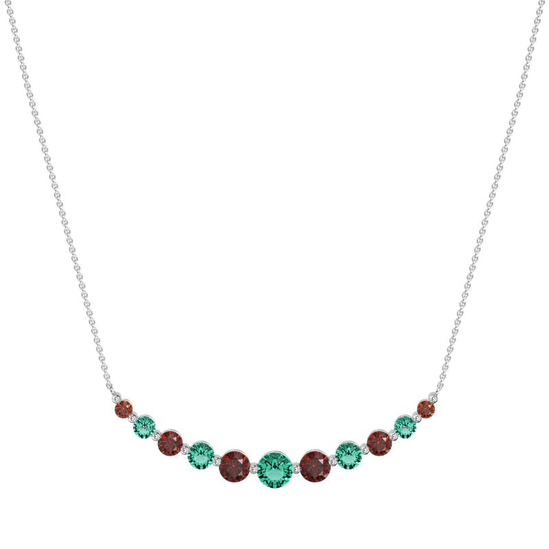 Graduated U-Shape Necklace